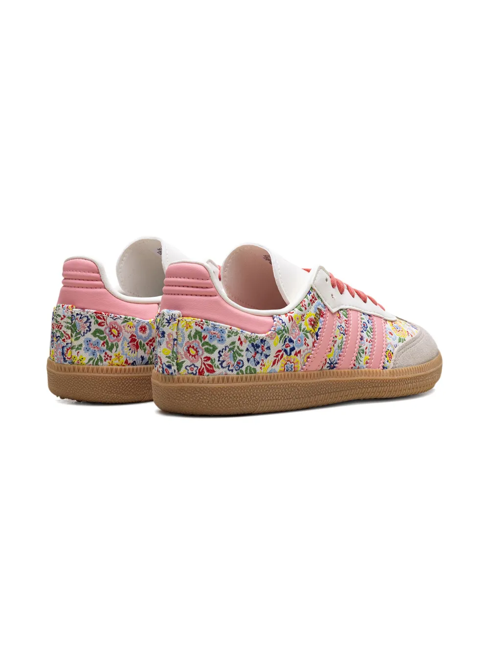 Adidas Kids x Liberty London Samba OG  Multicolor /Beige/Pink/Gum sneakers - Roze
