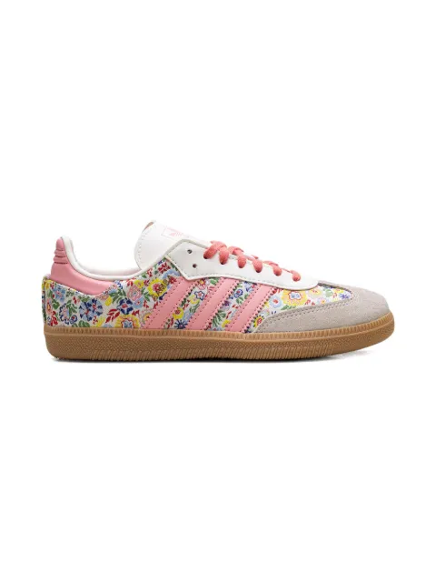 adidas Kids x Liberty London Samba OG " Multicolor /Beige/Pink/Gum" sneakers