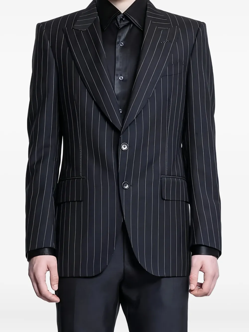 TOM FORD pinstripe single-breasted blazer | Blazers | Image 2