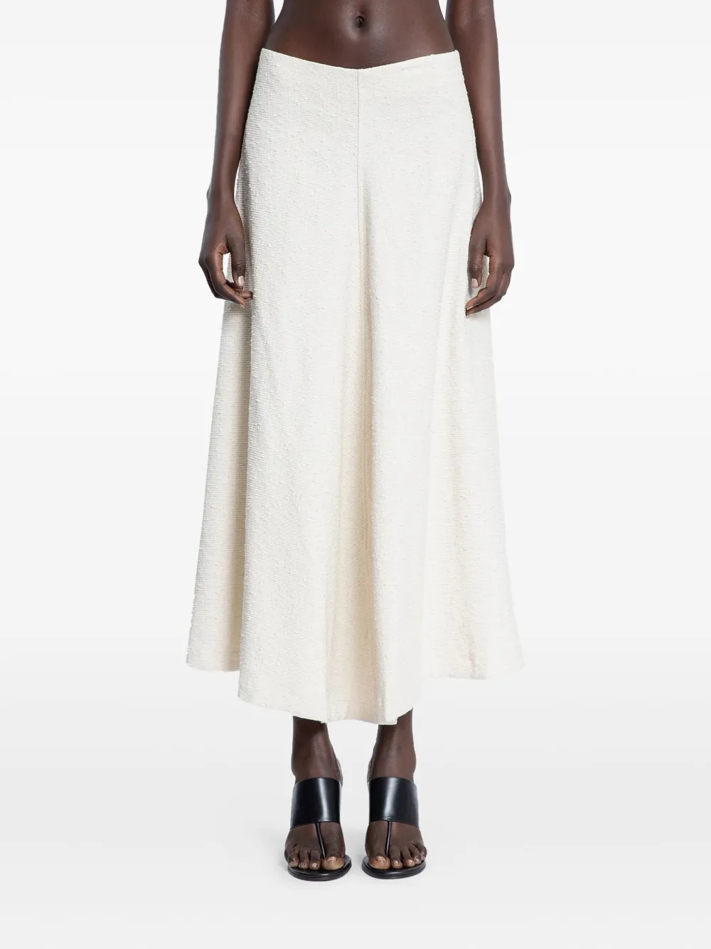 Studio Nicholson falda midi Mae | neutro | Image 1