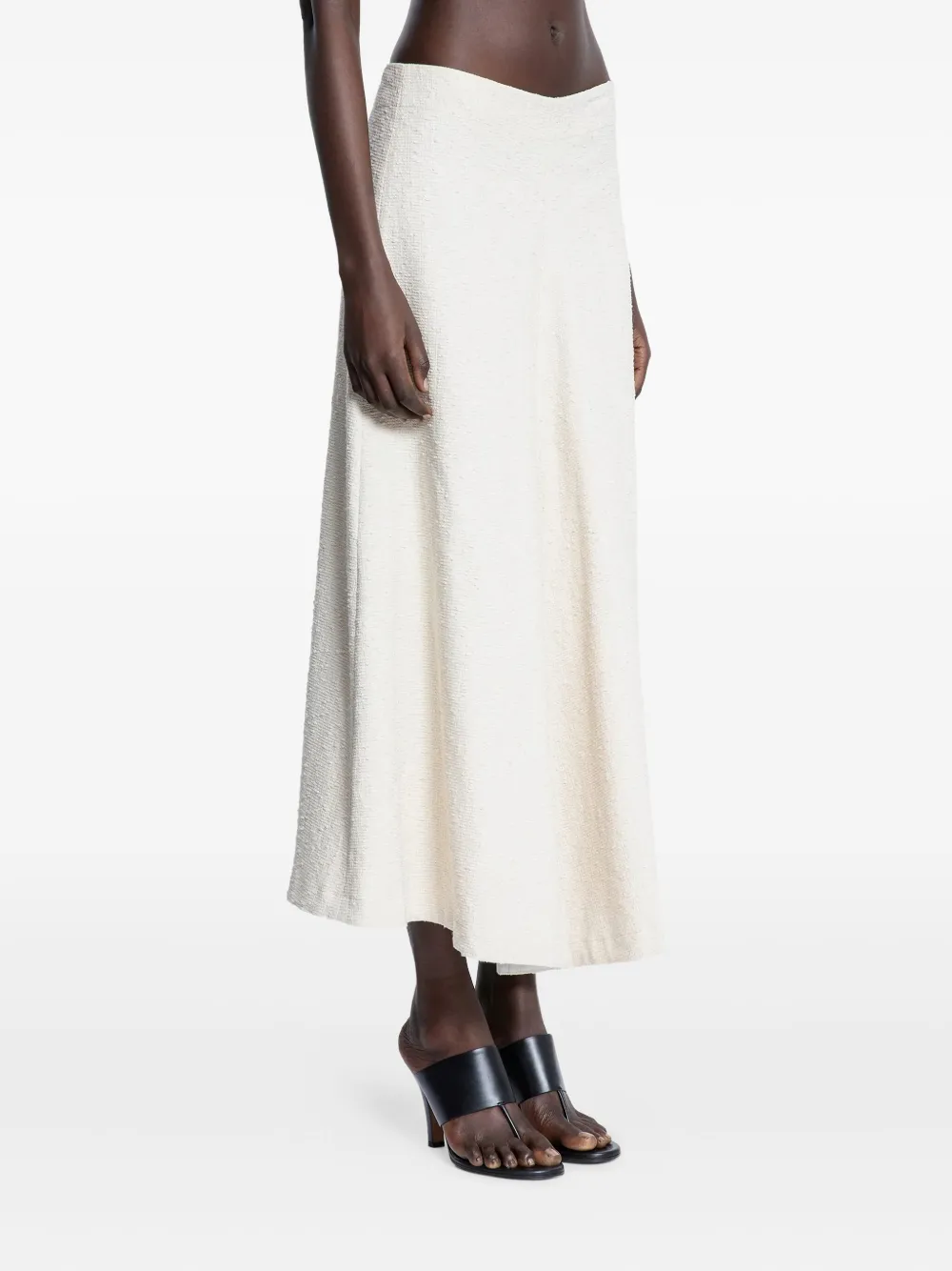 Studio Nicholson Mae midi-rok Beige