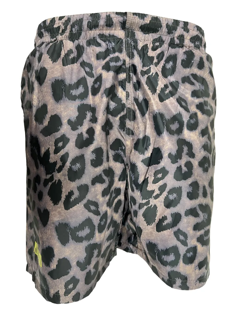 Pleasures leopard-print shorts Beige
