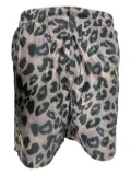 Pleasures leopard-print shorts - Neutrals