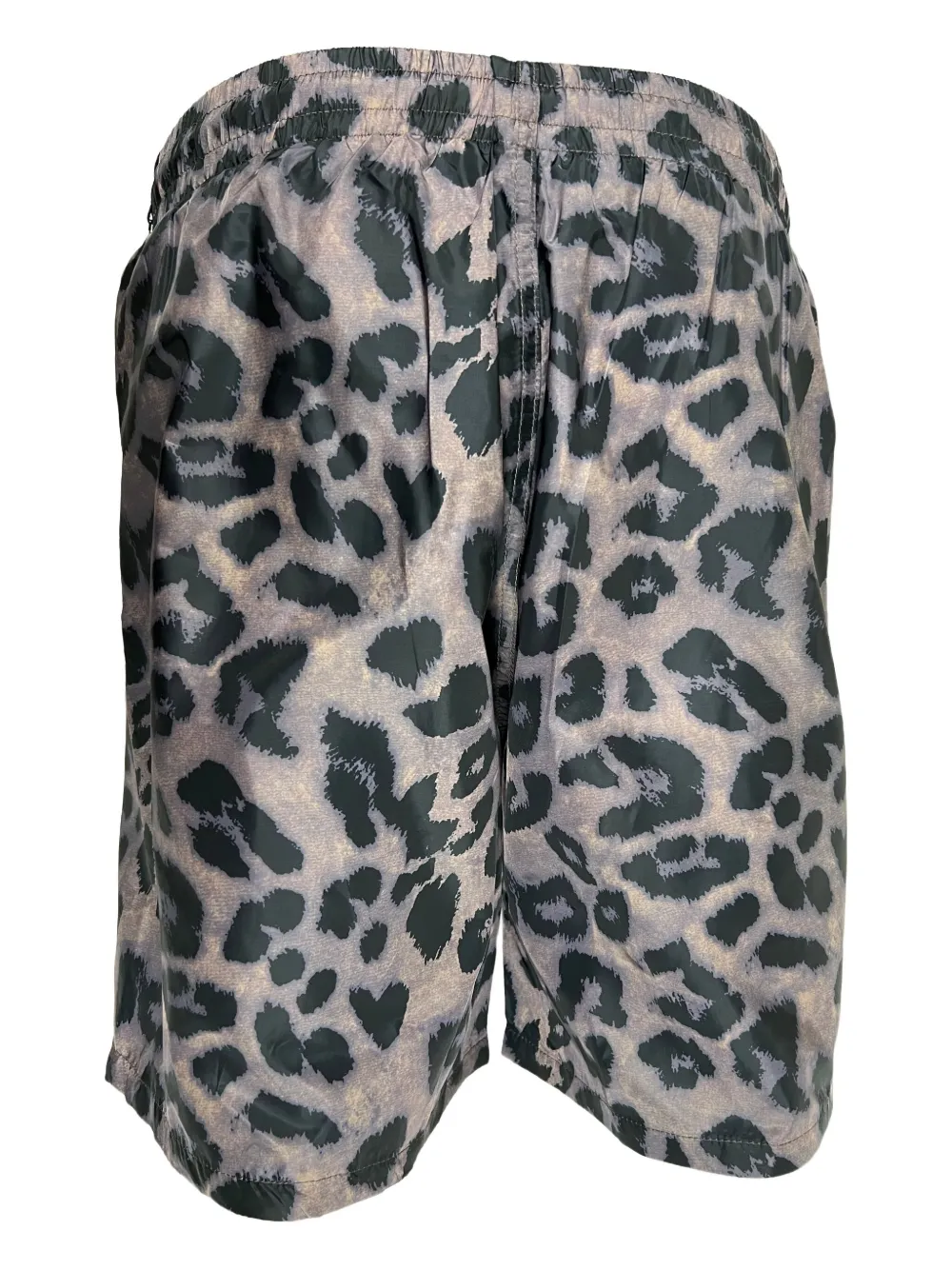 Pleasures leopard-print shorts Beige