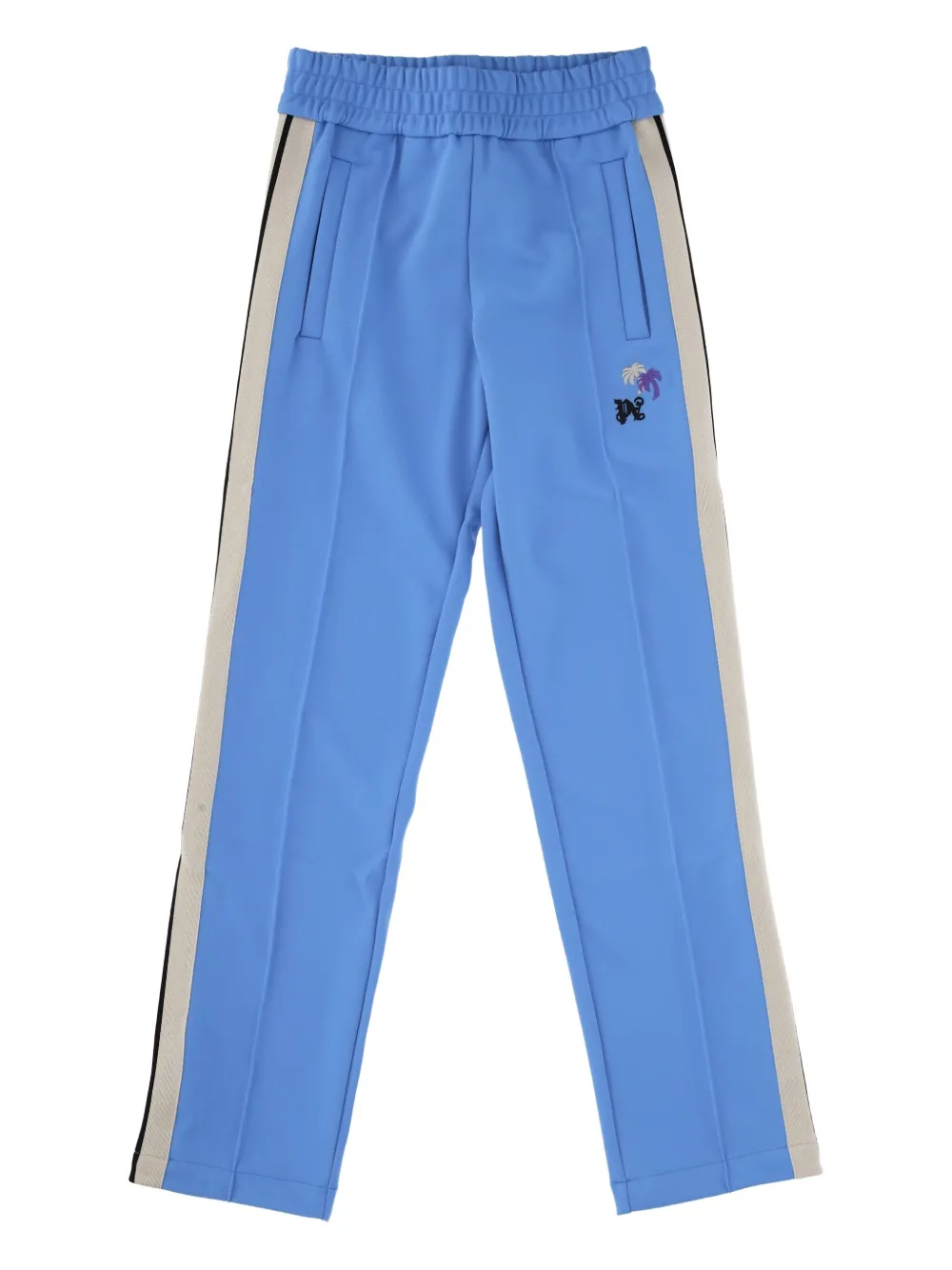 Palm Angels side-stripe track pants | Blue | Image 1