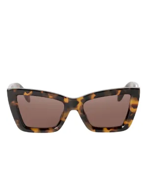 Palm Angels Eyewear スクエアフレーム サングラス | ブラウン