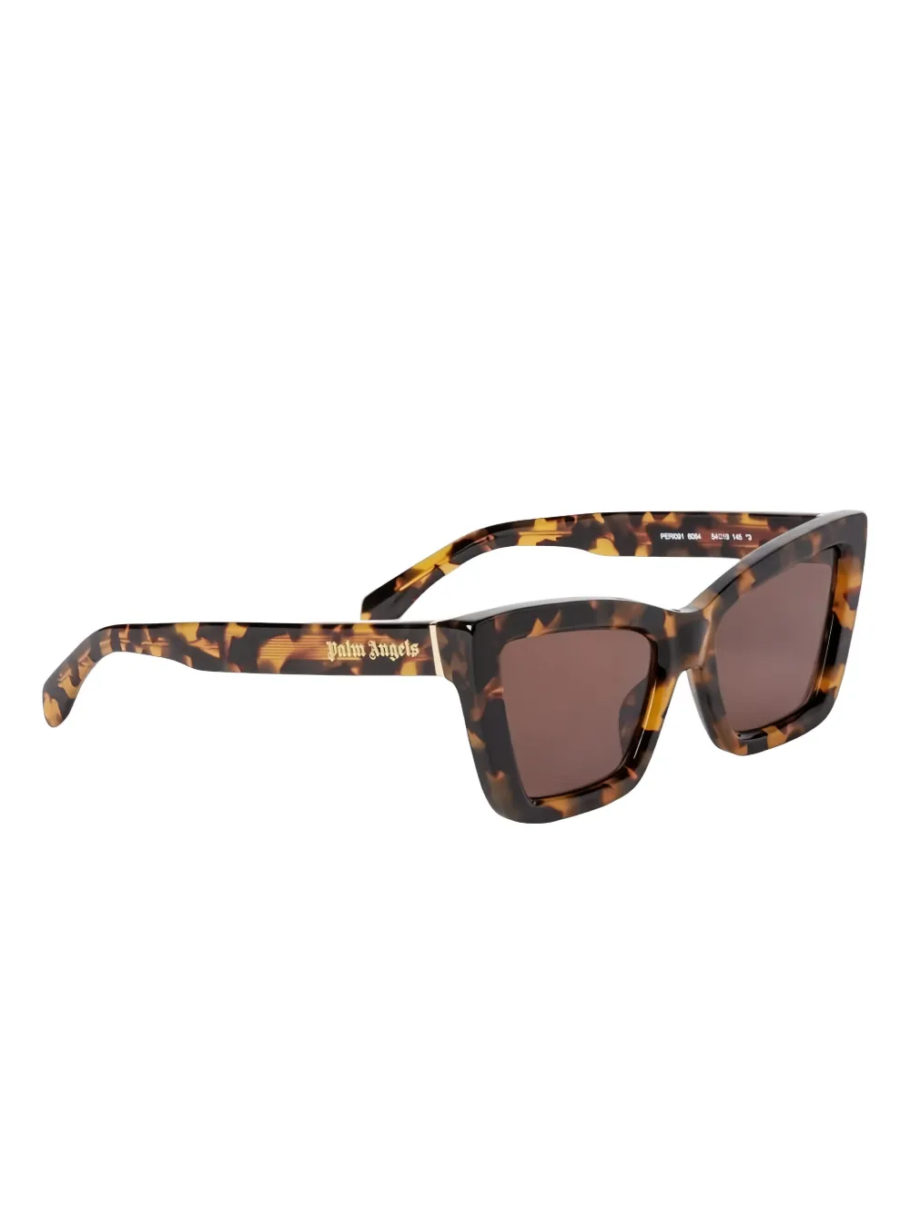 Palm Angels Eyewear Zonnebril met cat-eye montuur - Bruin