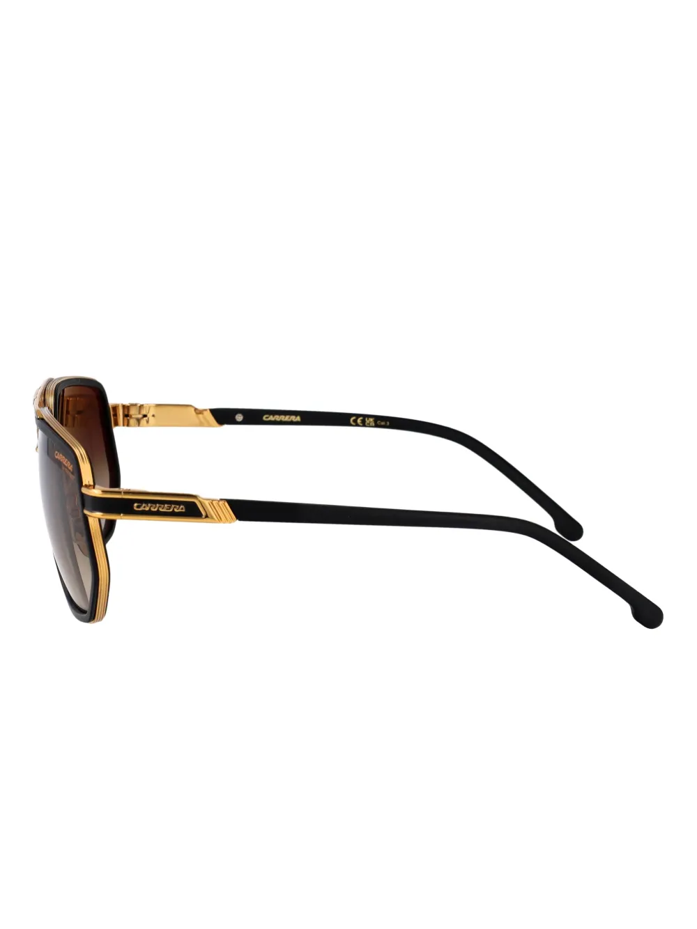 Carrera pilot-frame sunglasses Zwart