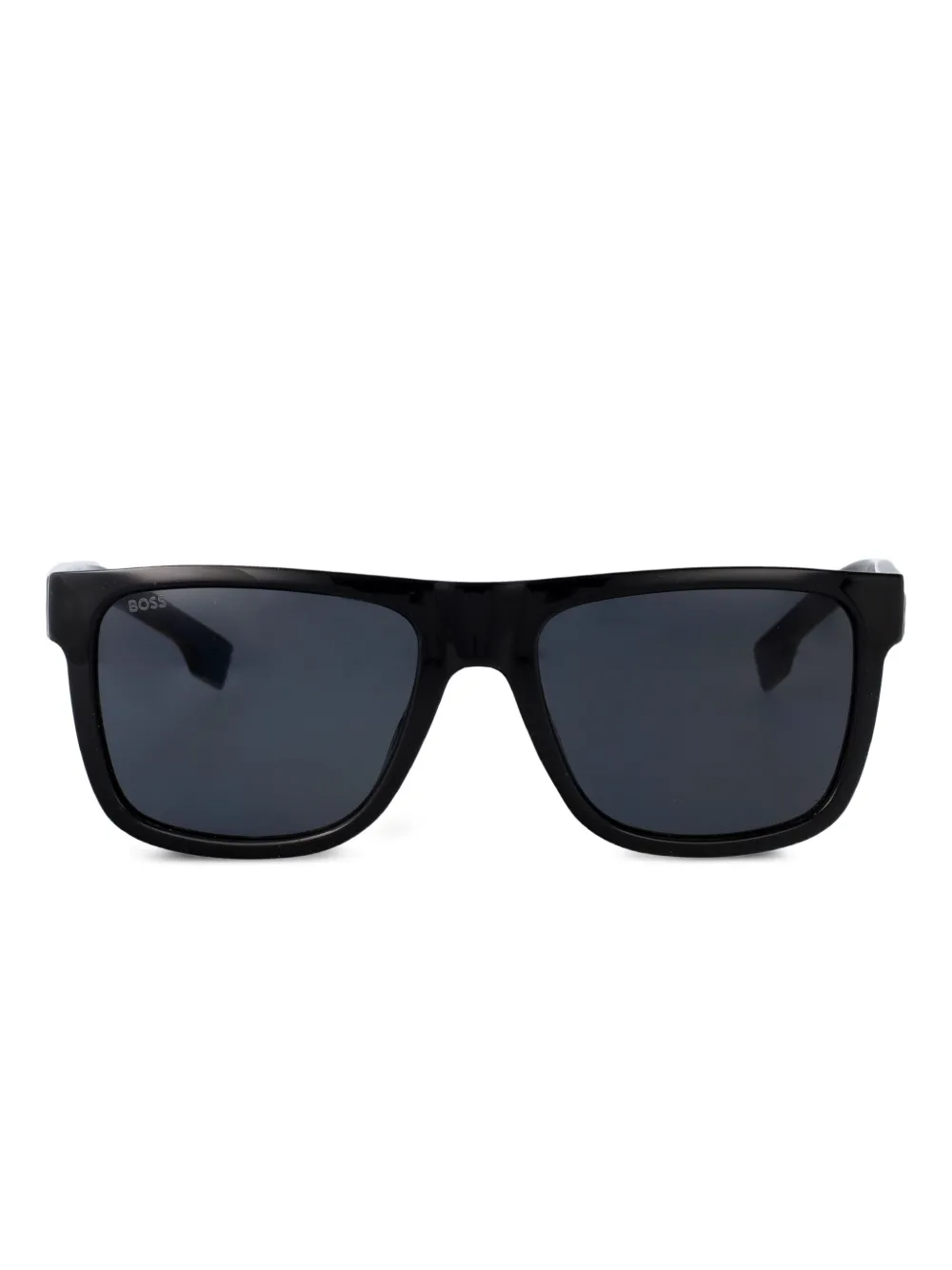 BOSS lentes de sol con armazón cuadrada | negro | Image 1