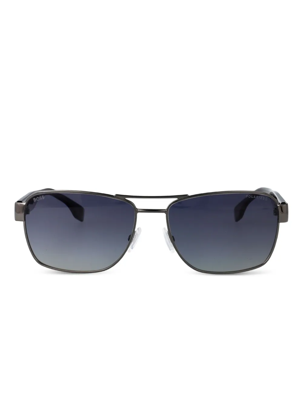 BOSS pilot-frame sunglasses | Silver | Image 1