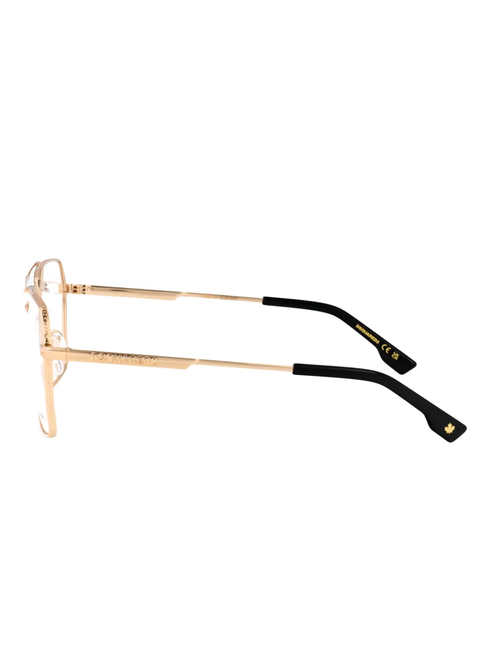 DSQUARED2 EYEWEAR D2 bril met vierkant montuur Roze