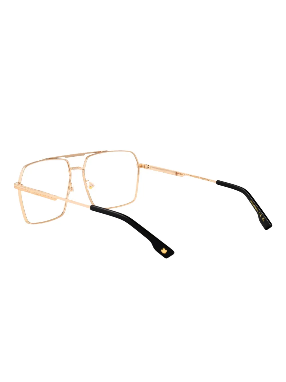 DSQUARED2 EYEWEAR D2 bril met vierkant montuur Roze