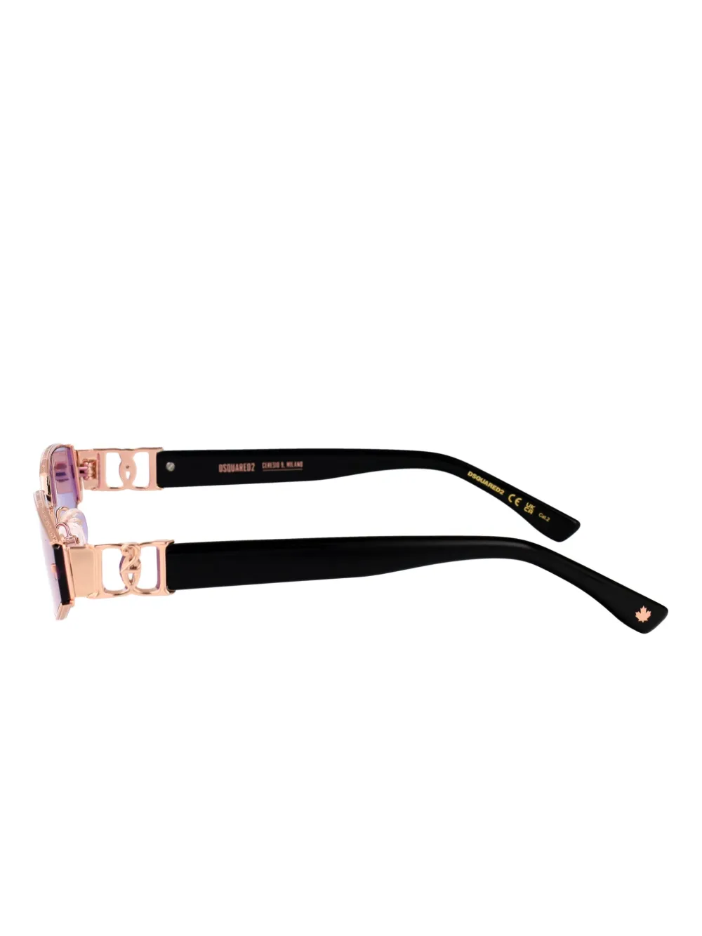 DSQUARED2 EYEWEAR geometric-frame sunglasses Roze