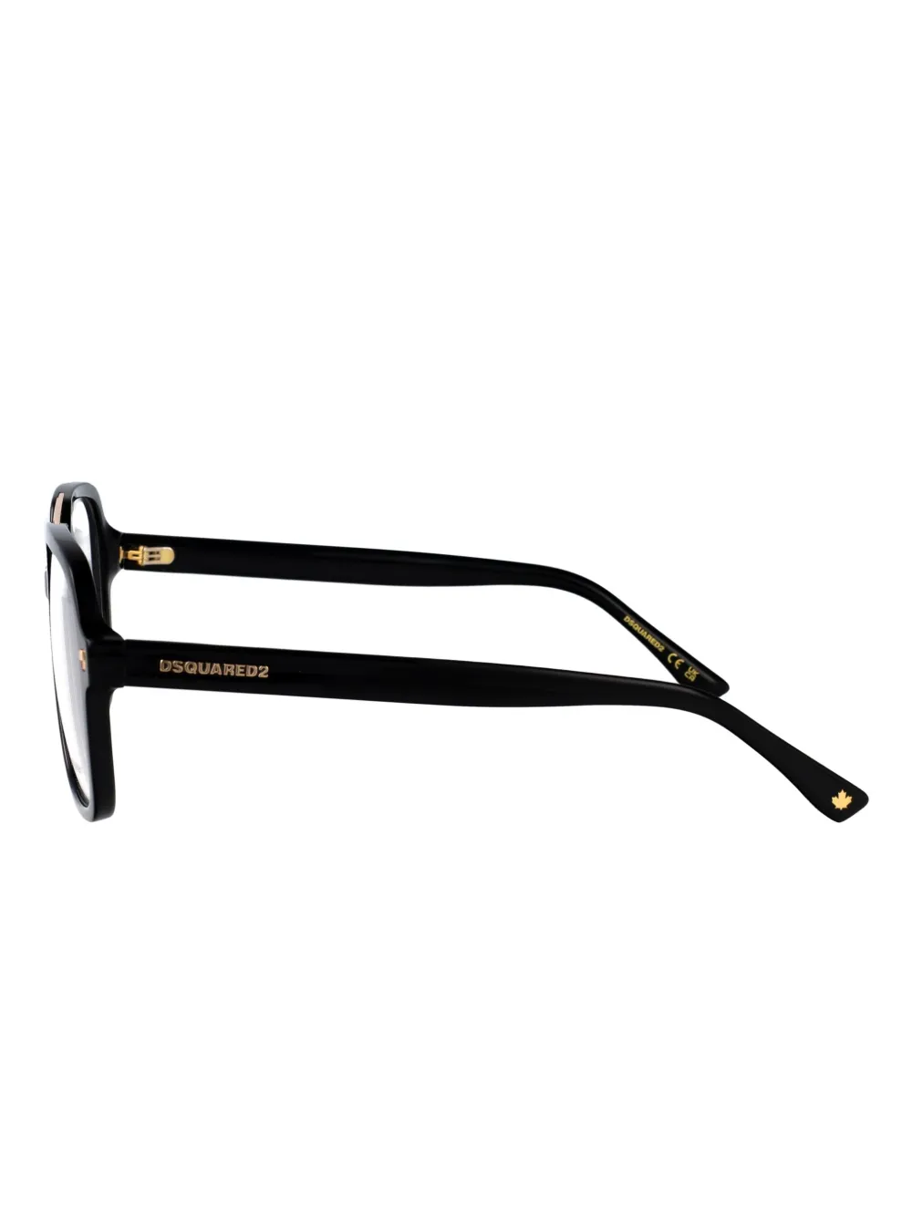 DSQUARED2 EYEWEAR D2 bril met vierkant montuur Zwart
