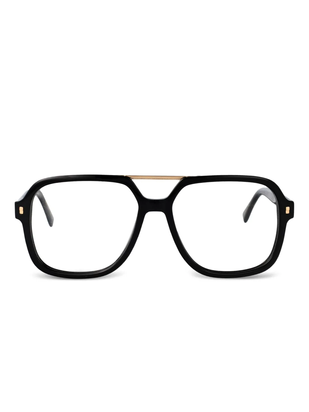 DSQUARED2 EYEWEAR D2 square-frame glasses | Black | Image 1