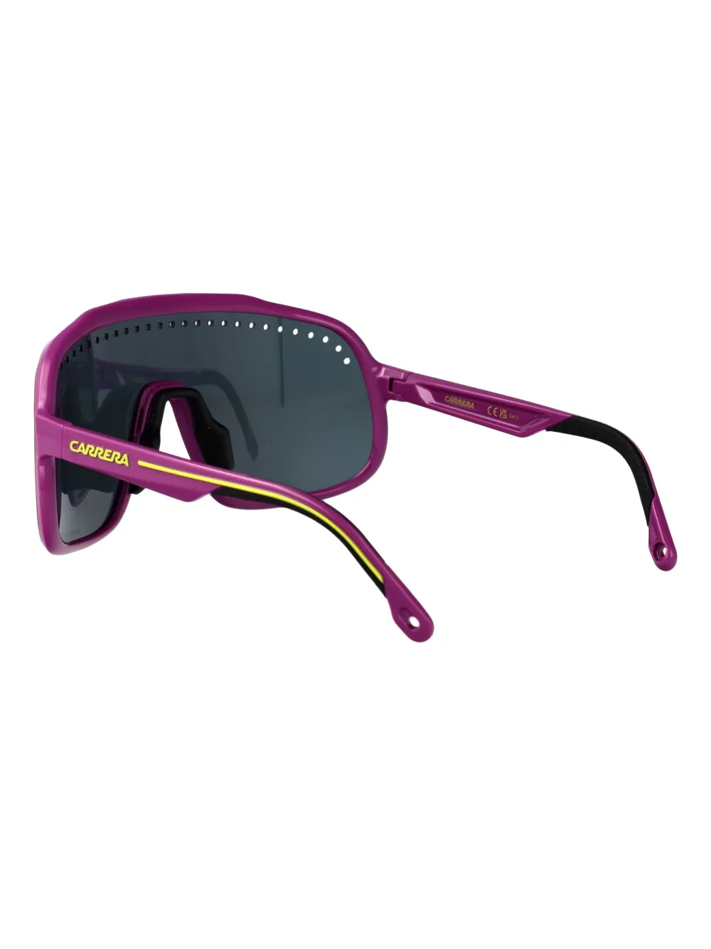 Carrera Zonnebril met schild montuur Paars