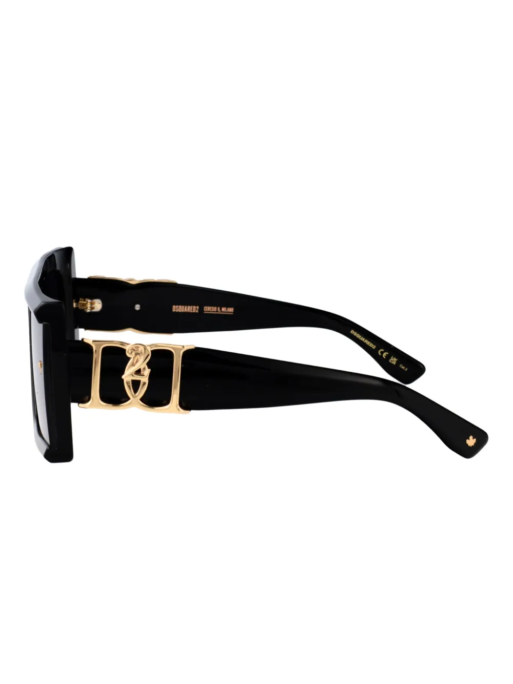 DSQUARED2 EYEWEAR D2 0169 S zonnebril Zwart