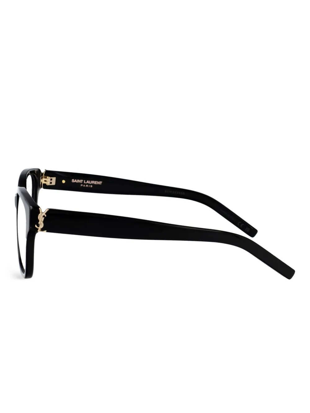 Saint Laurent Eyewear Bril met vierkant montuur Zwart