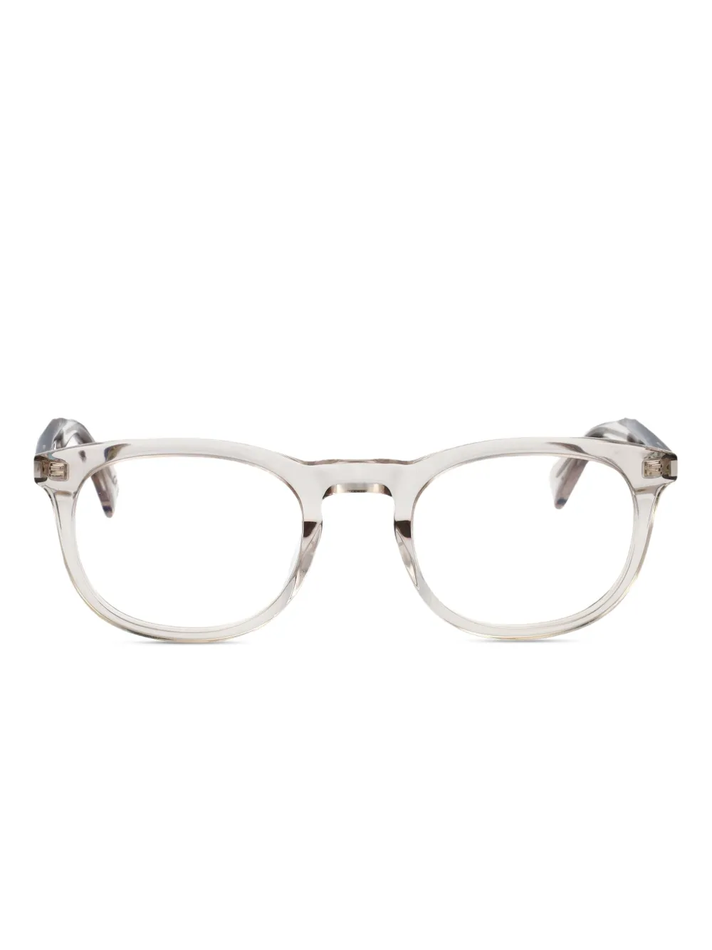Saint Laurent Eyewear round-frame glasses | Neutrals | Image 1