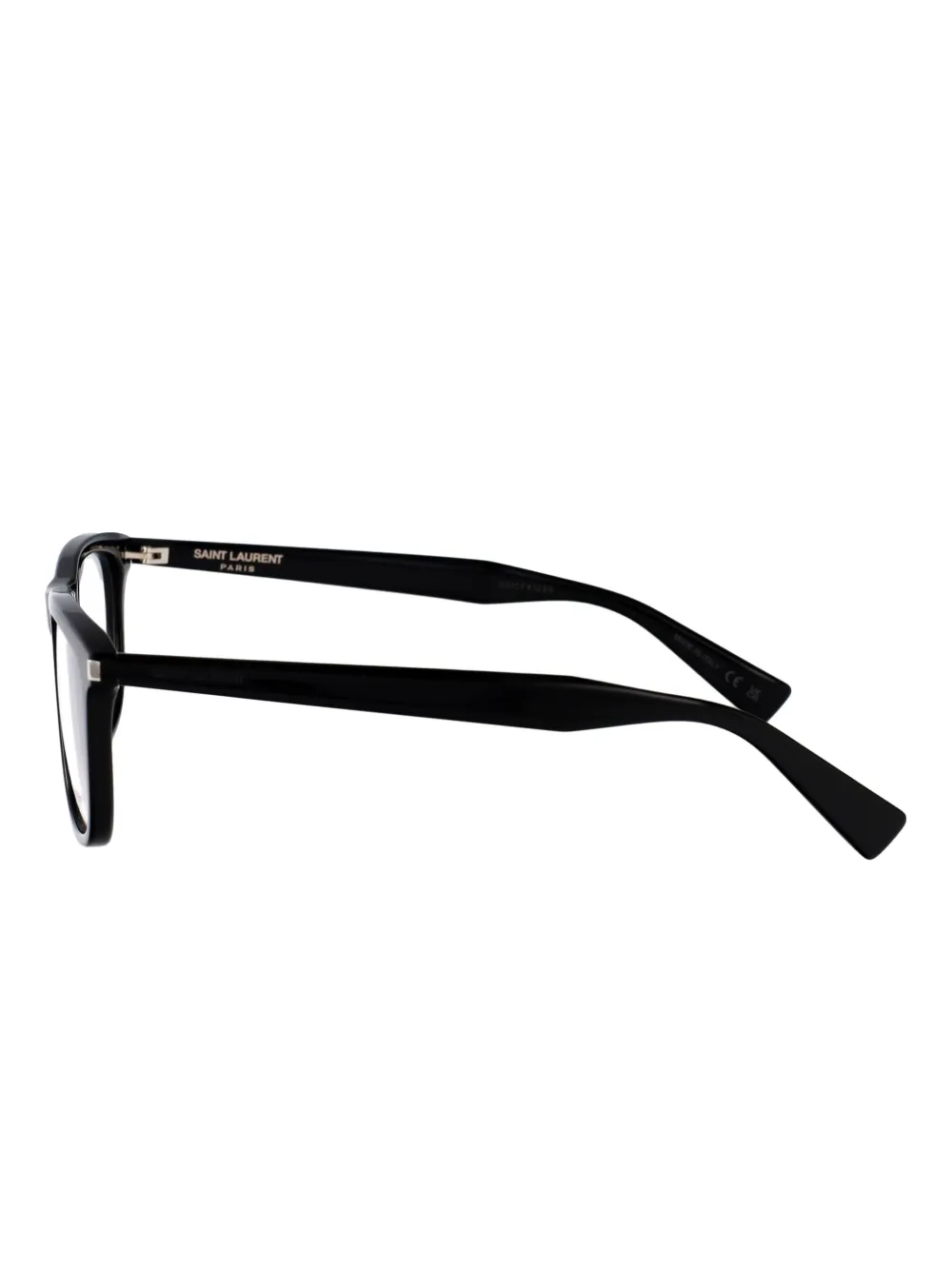 Saint Laurent Eyewear Bril met rechthoekig montuur Zwart