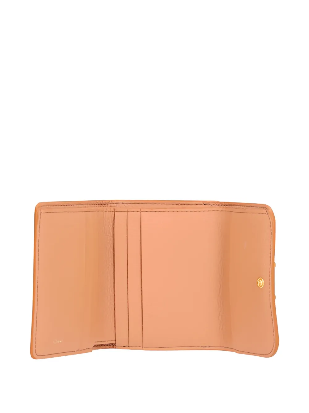 Chloé Marcie leren portemonnee Oranje