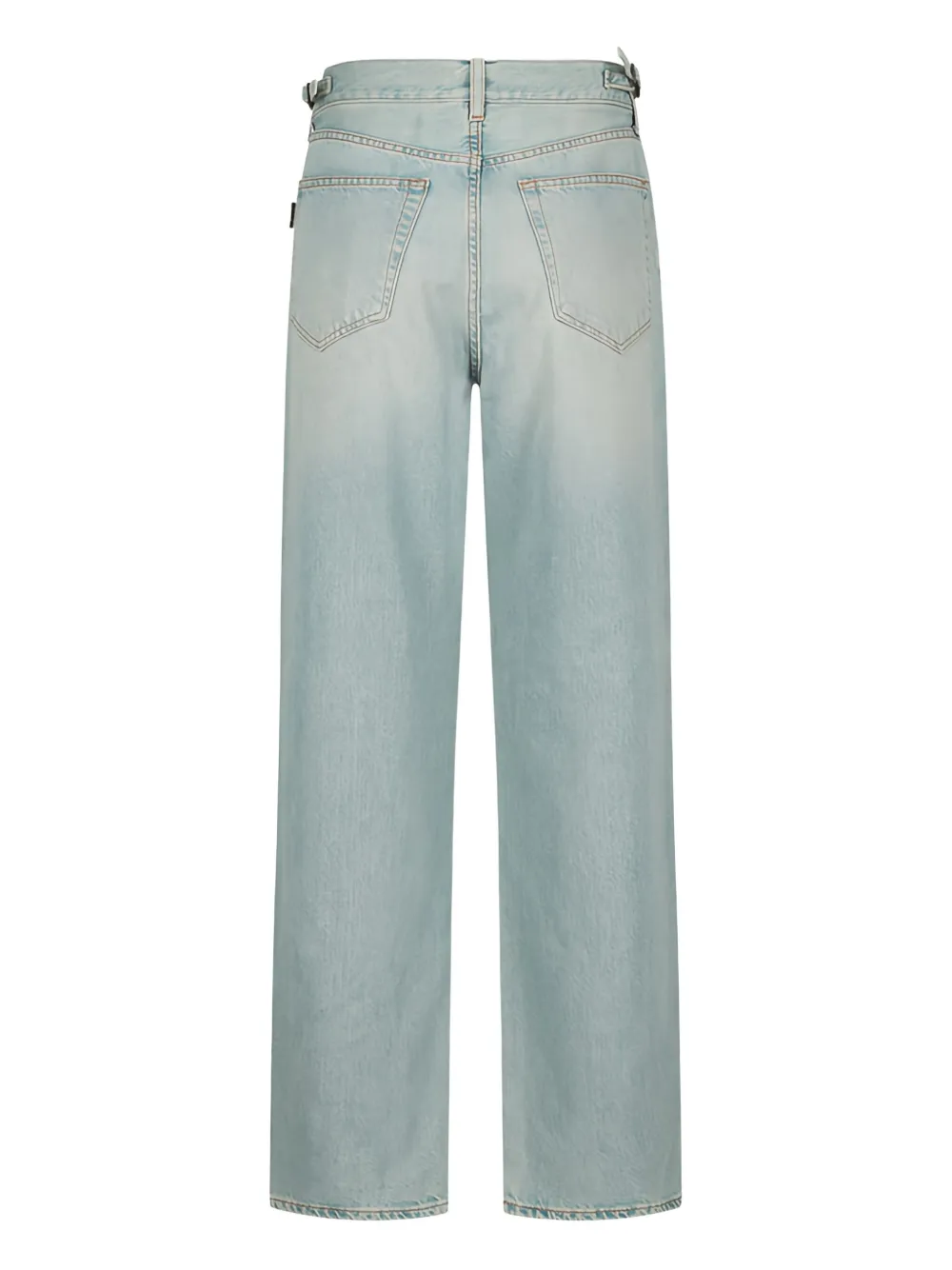 Haikure Logan straight jeans Blauw