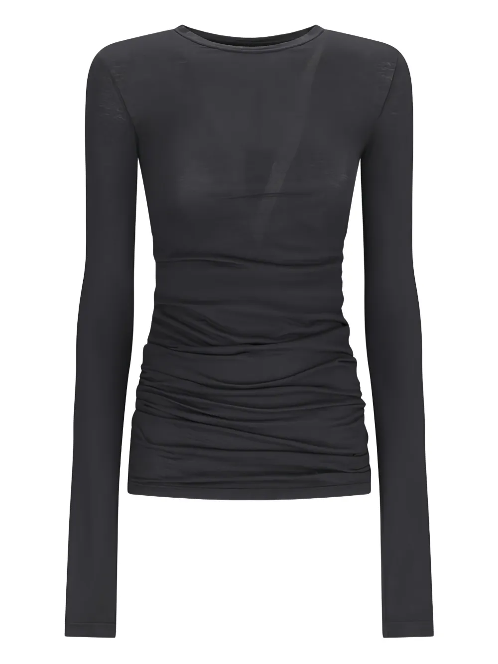 Destin long-sleeve draped top | T-Shirts & Jersey Shirts | Image 2