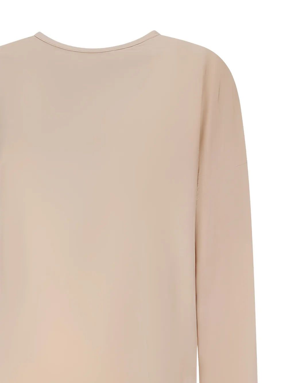 Destin Long-sleeve Wool-blend Top In Pink