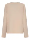 Destin long-sleeve wool-blend top - Pink