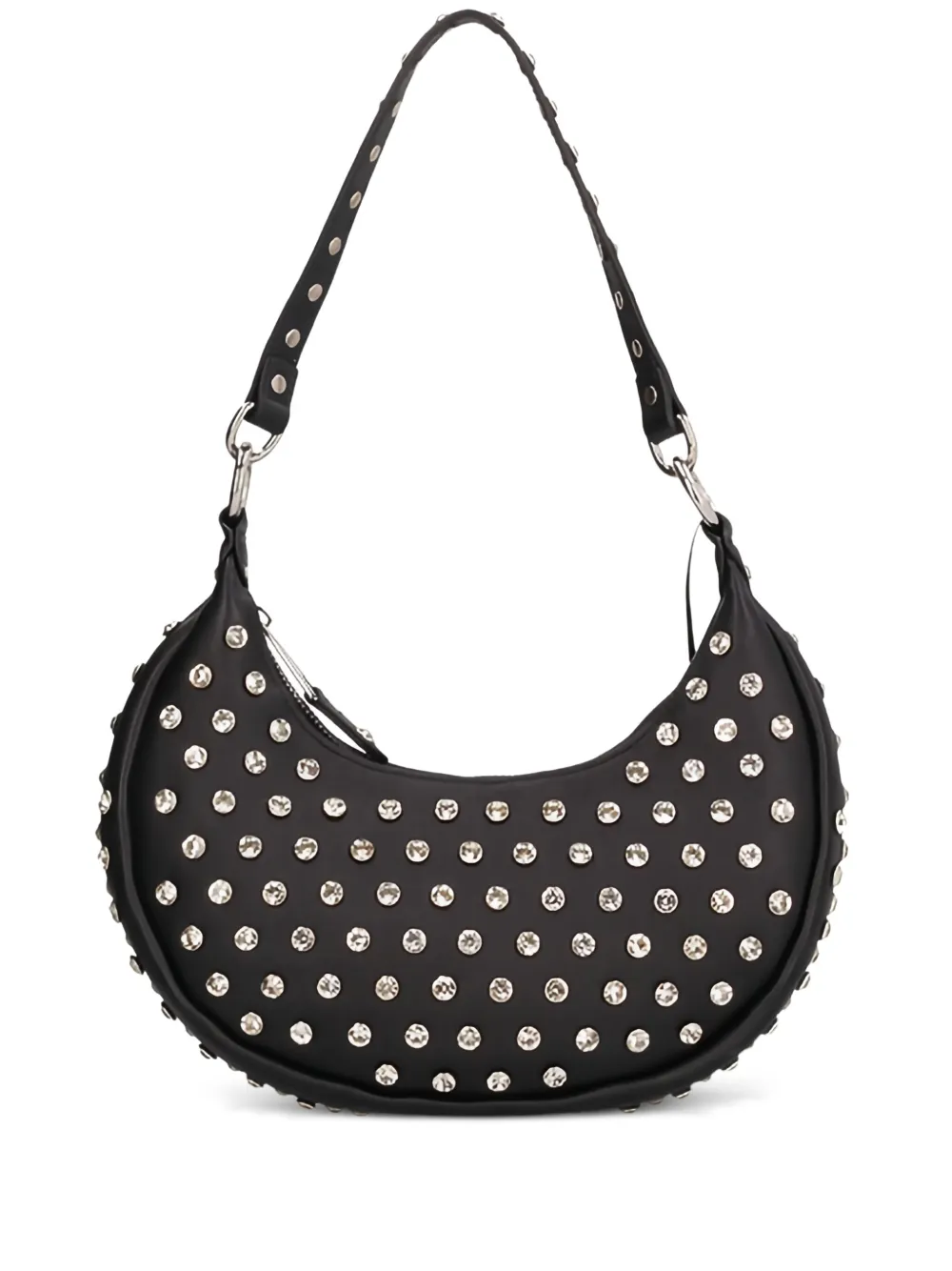 Retrofete Maybelle crystal-embellished shoulder bag Zwart