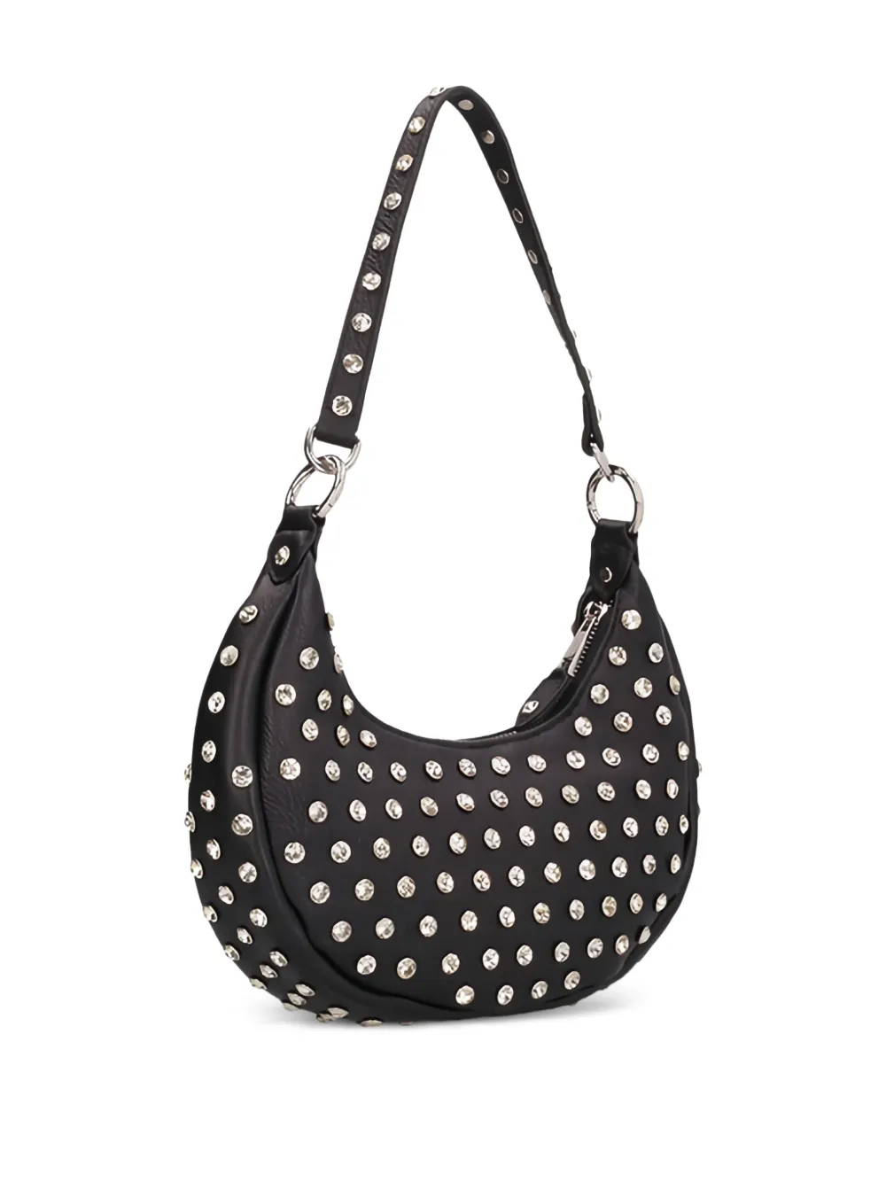 Retrofete Maybelle crystal-embellished shoulder bag Zwart