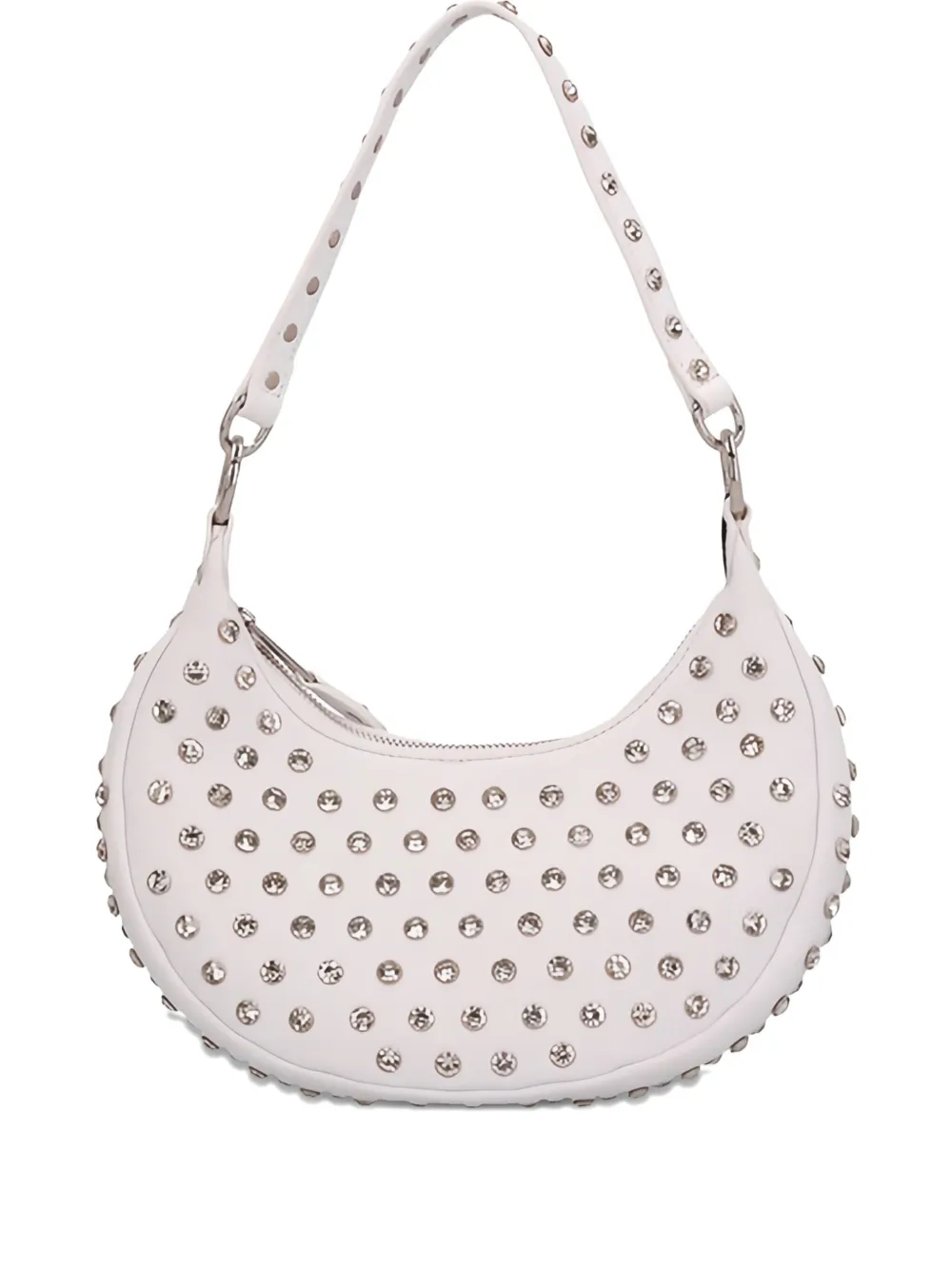 Retrofete Maybelle crystal-embellished shoulder bag Wit