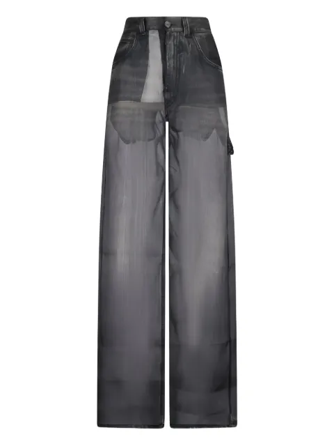 Destin Winona denim-effect trousers