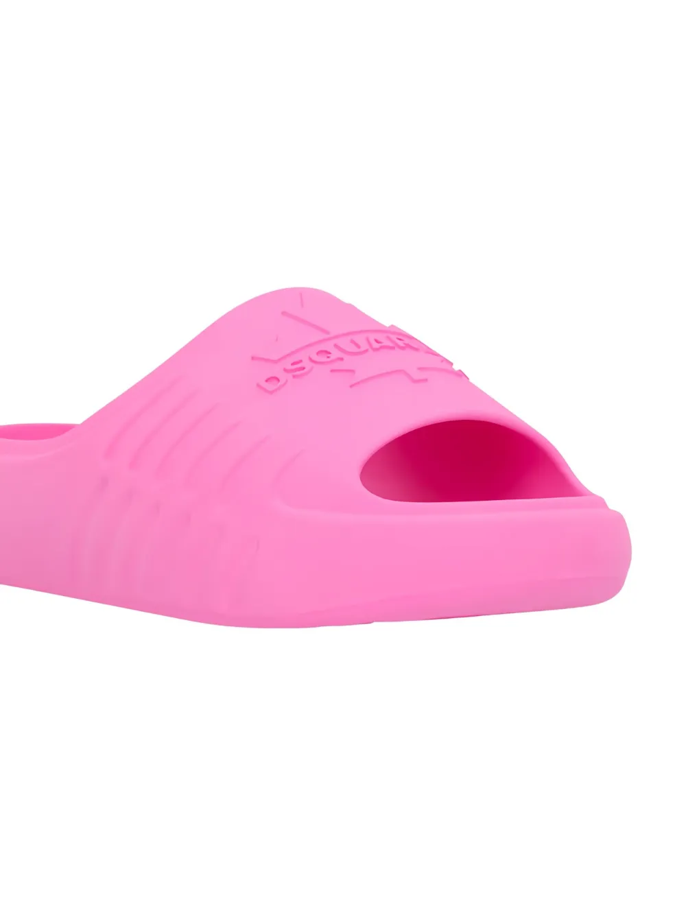 DSQUARED2 rubber-textured slides Pink