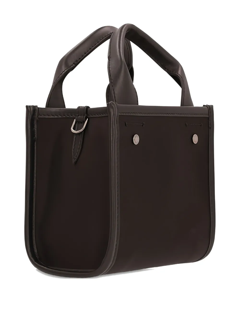 Jimmy Choo leather-trimmed tote bag Zwart
