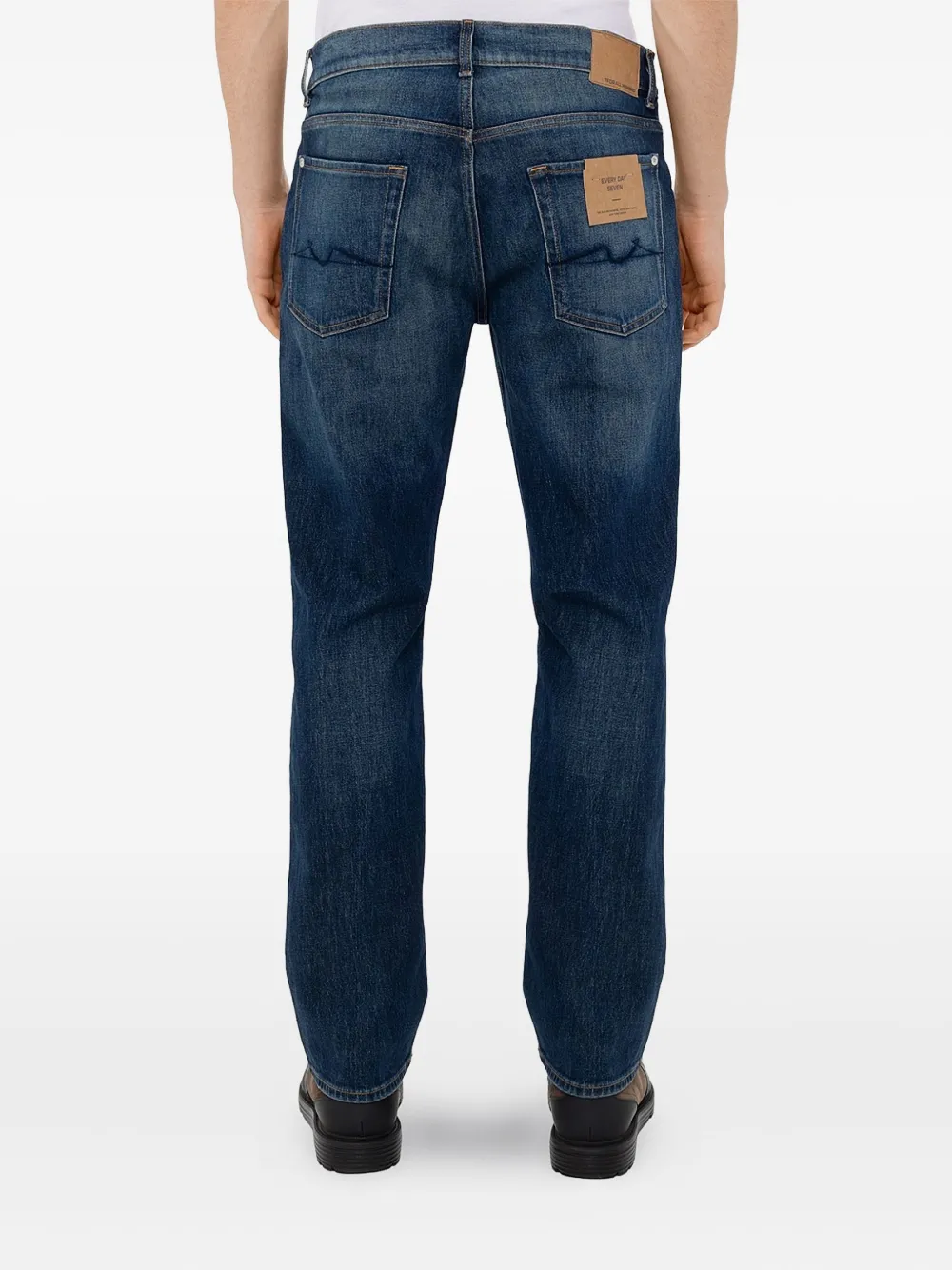 7 For All Mankind Straight jeans Blauw
