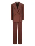 Tagliatore Loreley double-breasted suit - Brown