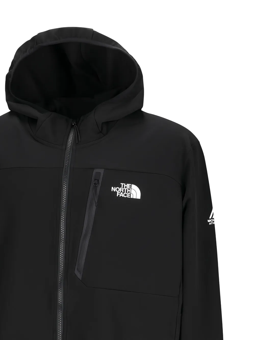 The North Face Mountain Athletics Softshell hooded jacket Zwart