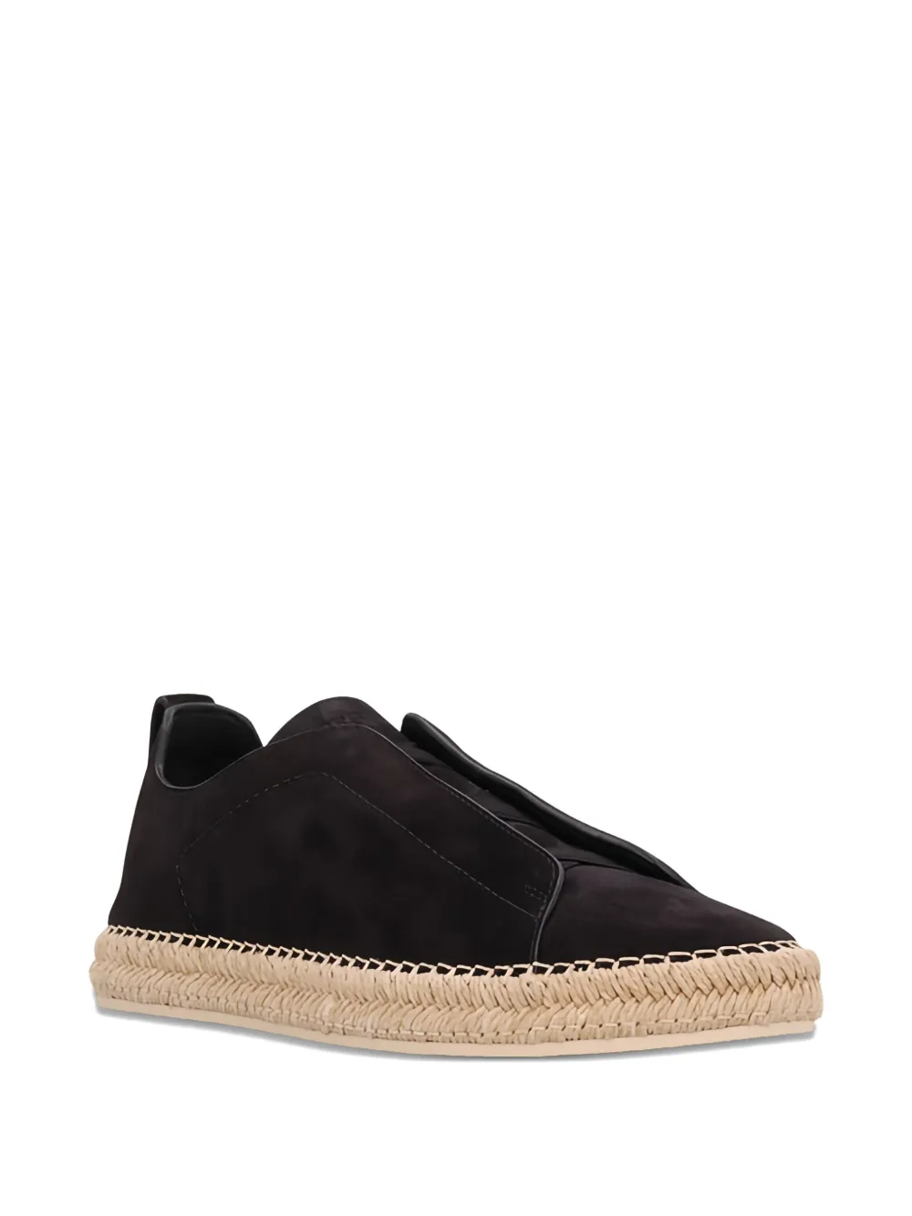 Zegna  leather espadrille sneakers | Slip-On | Image 2