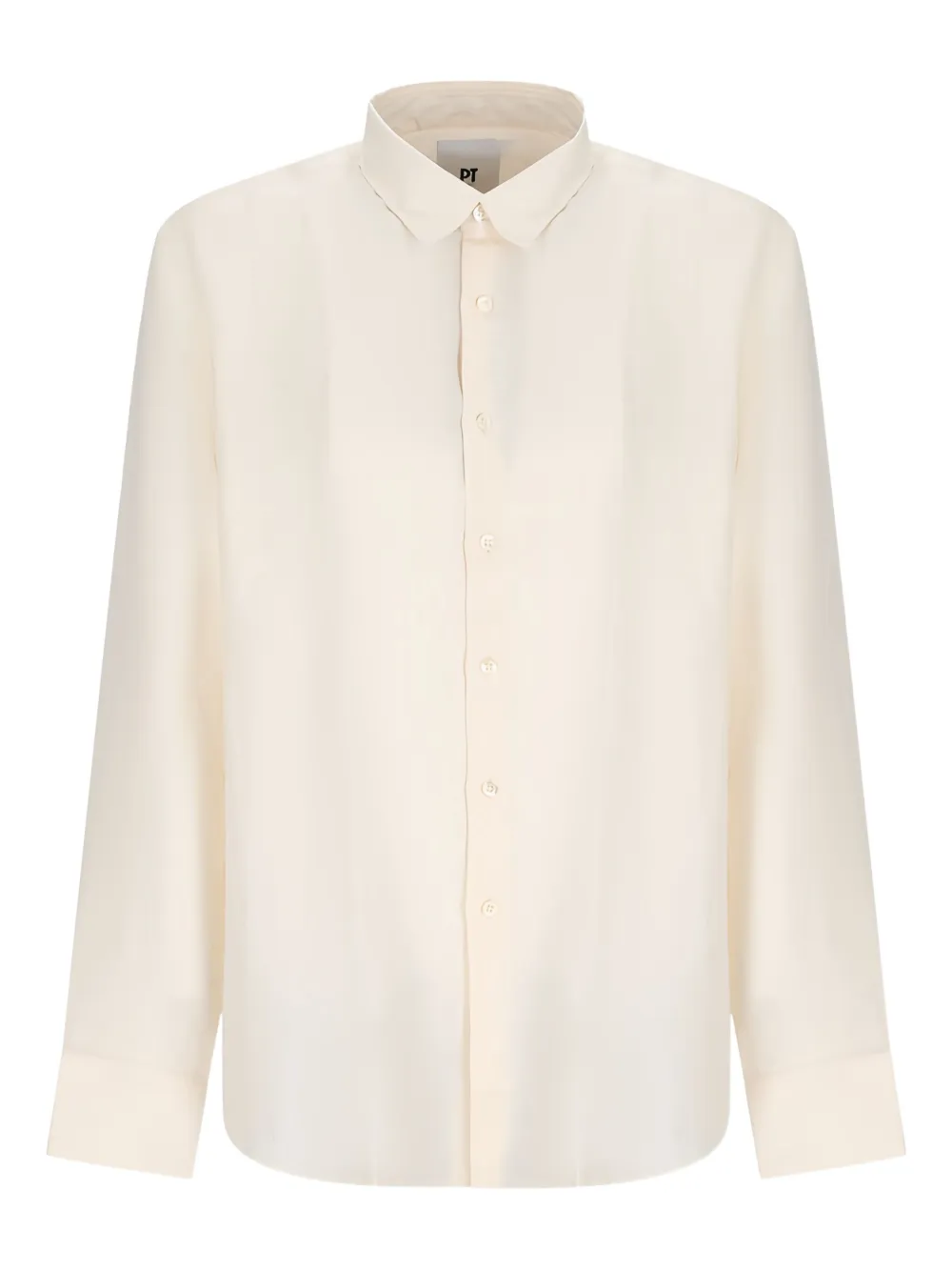 Pt Torino Long-sleeve Shirt In Neutral