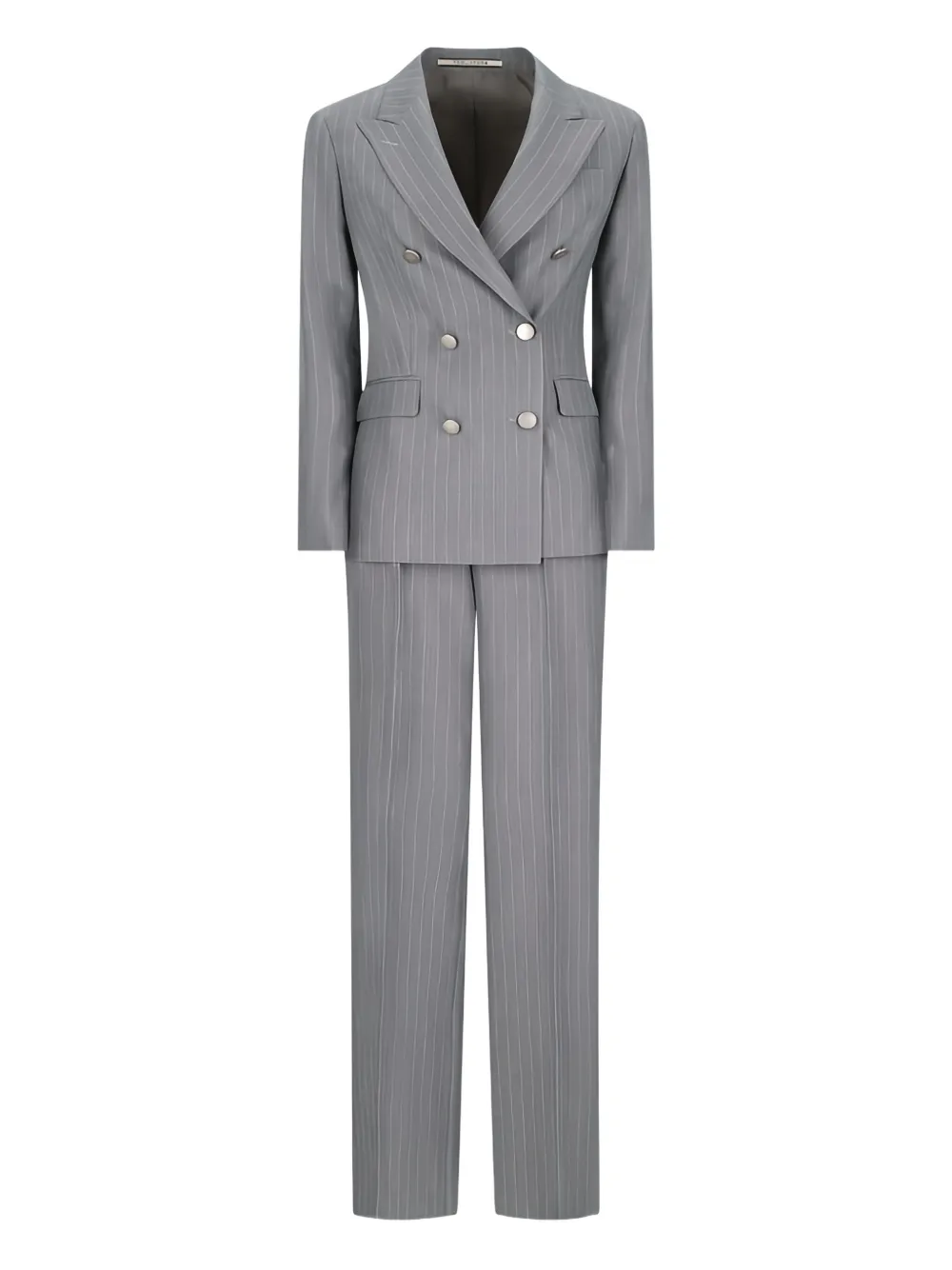 pinstriped suit