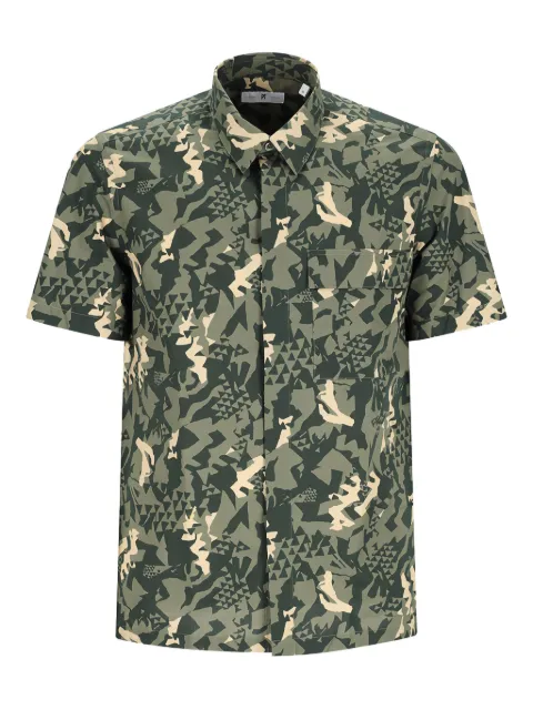 PT Torino geometric-print short-sleeve shirt