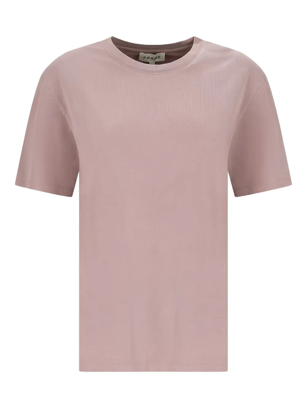 FRAME T-shirt met ronde hals en korte mouwen Roze