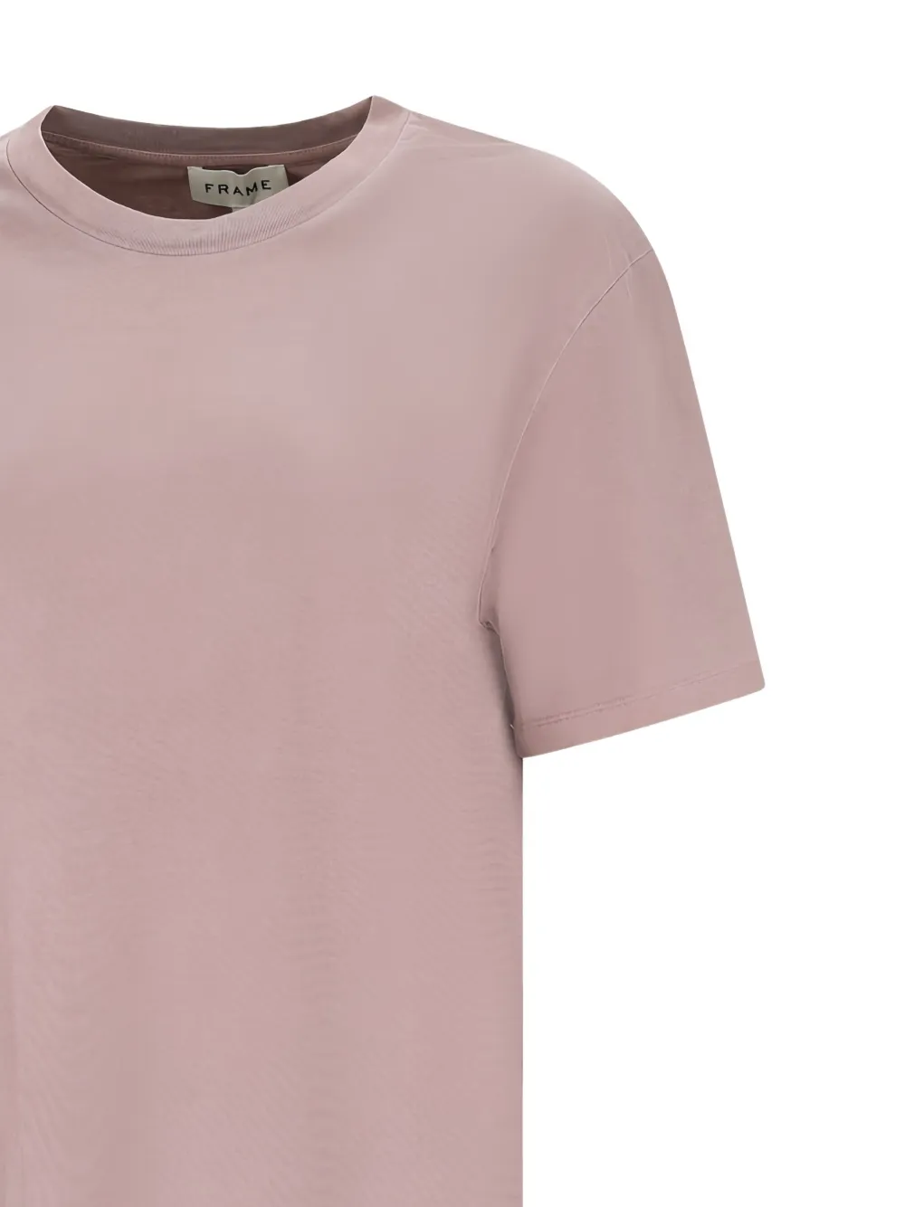 FRAME T-shirt met ronde hals en korte mouwen Roze