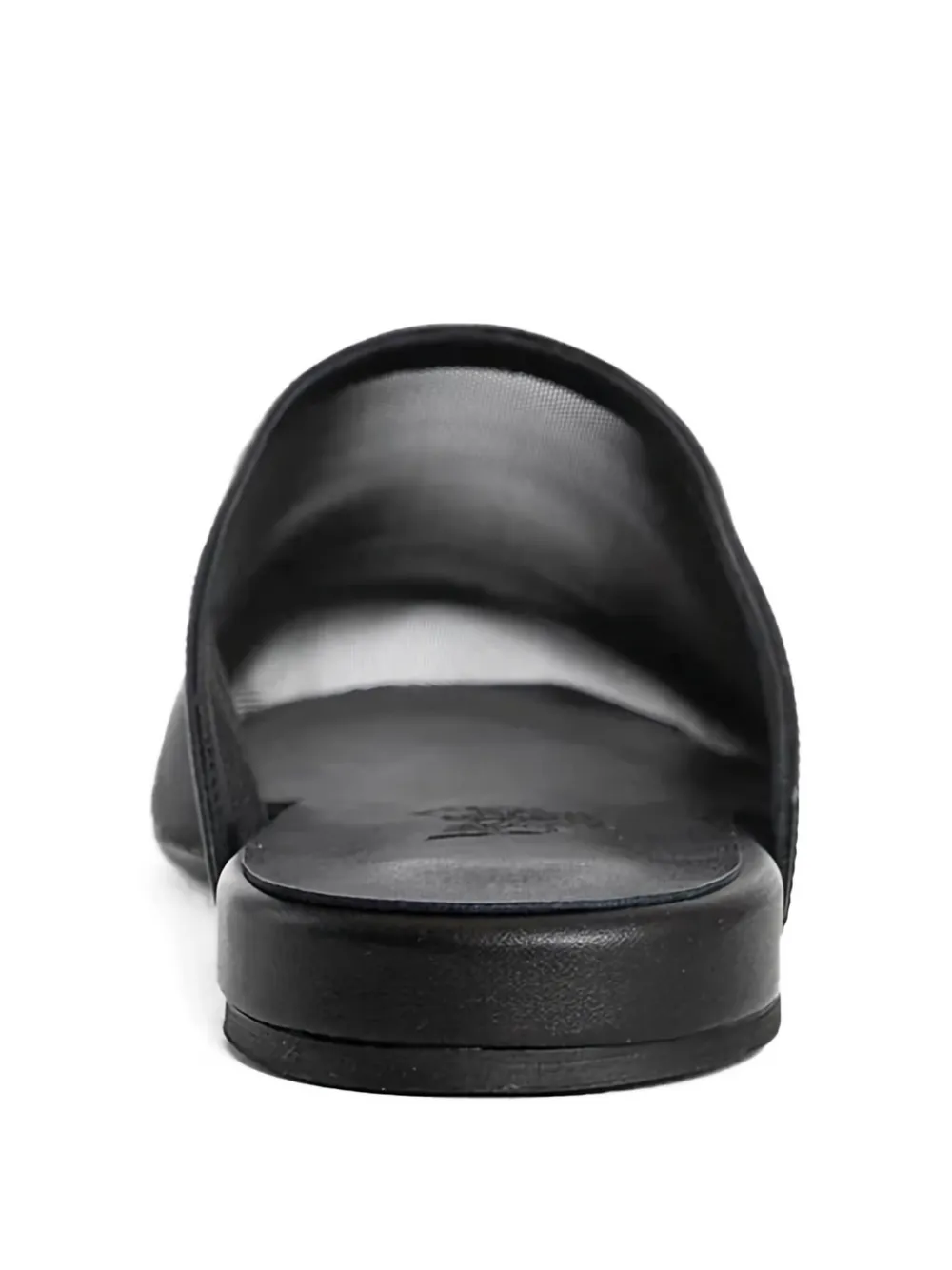 Ancient Greek Sandals The Slipper Mesh Mules In Black