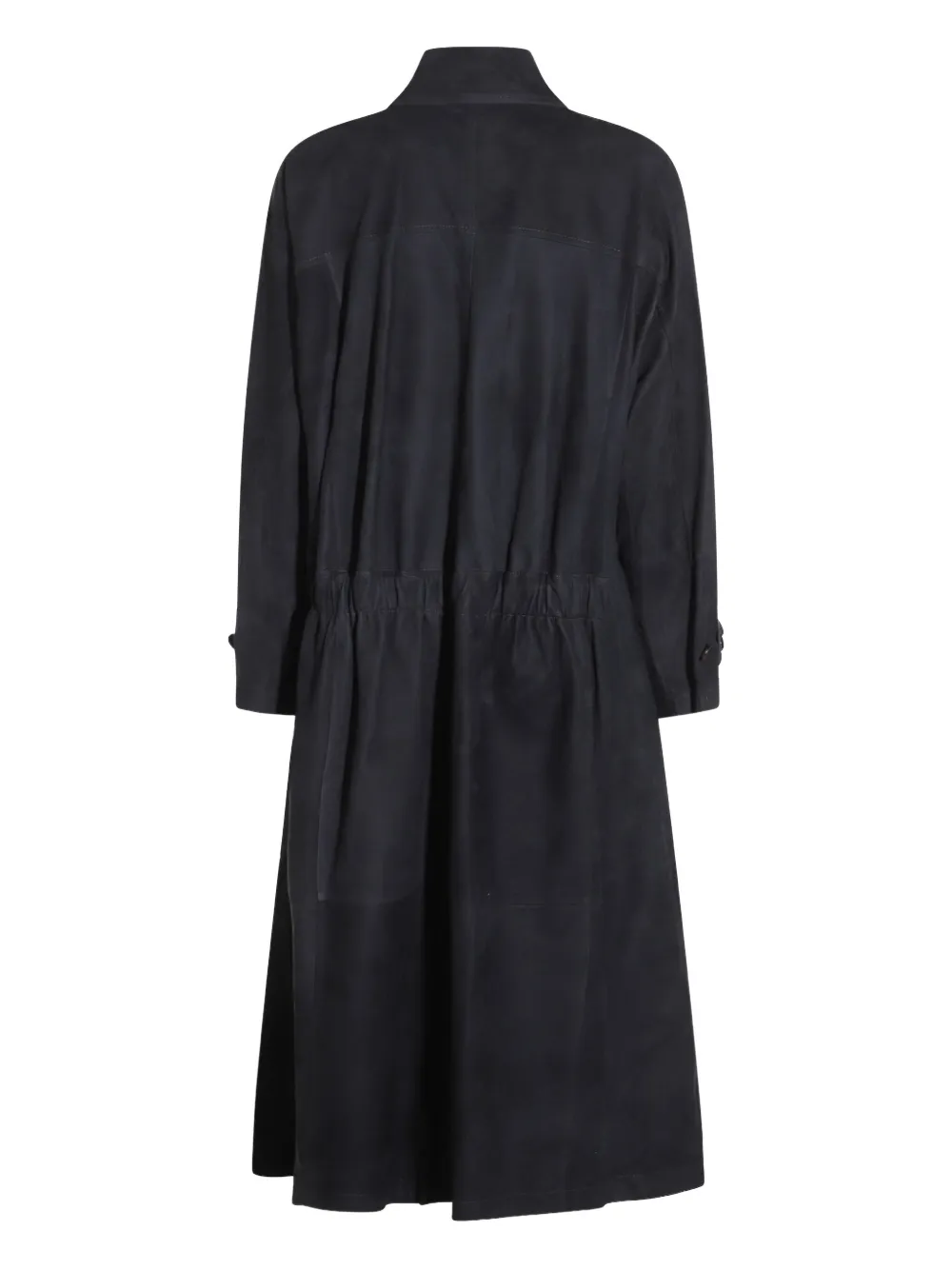 BRUNELLO CUCINELLI SUEDE TRENCH COAT