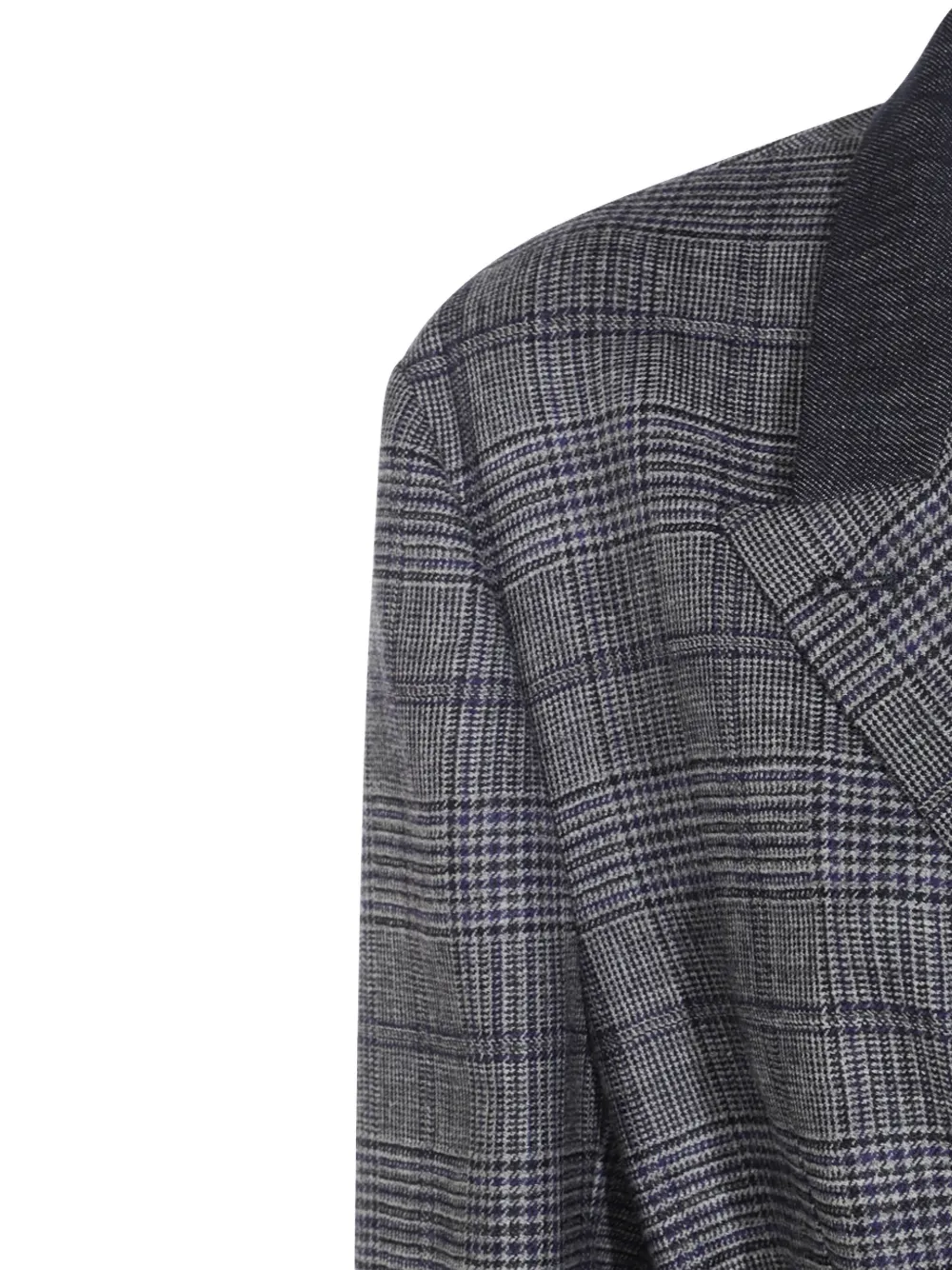 Brunello Cucinelli Blazer met ceintuur Grijs