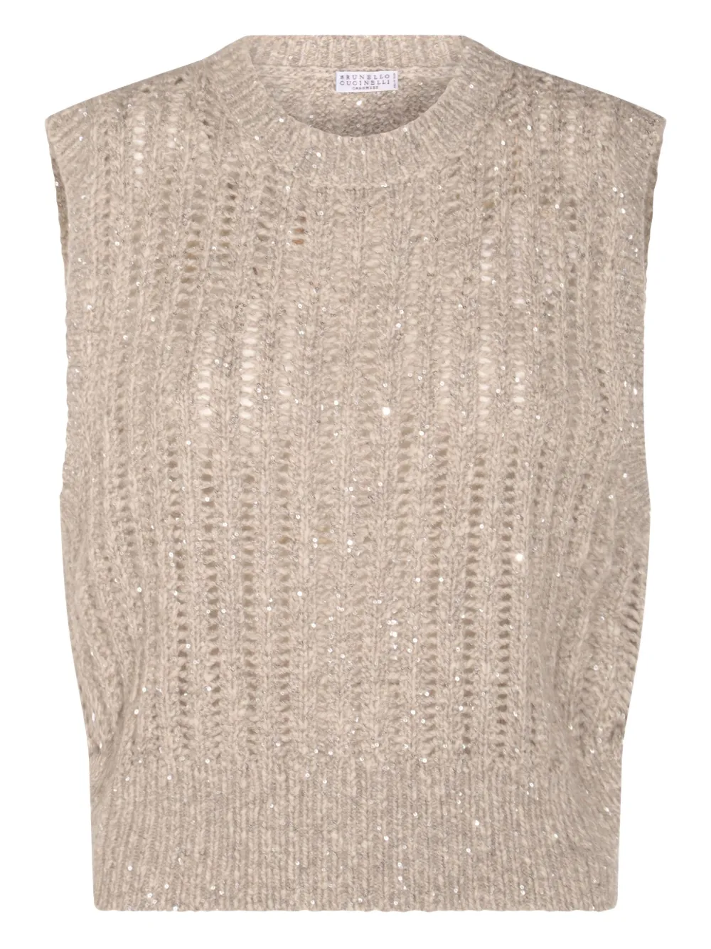 Brunello Cucinelli knitted jumper | Neutrals | Image 1