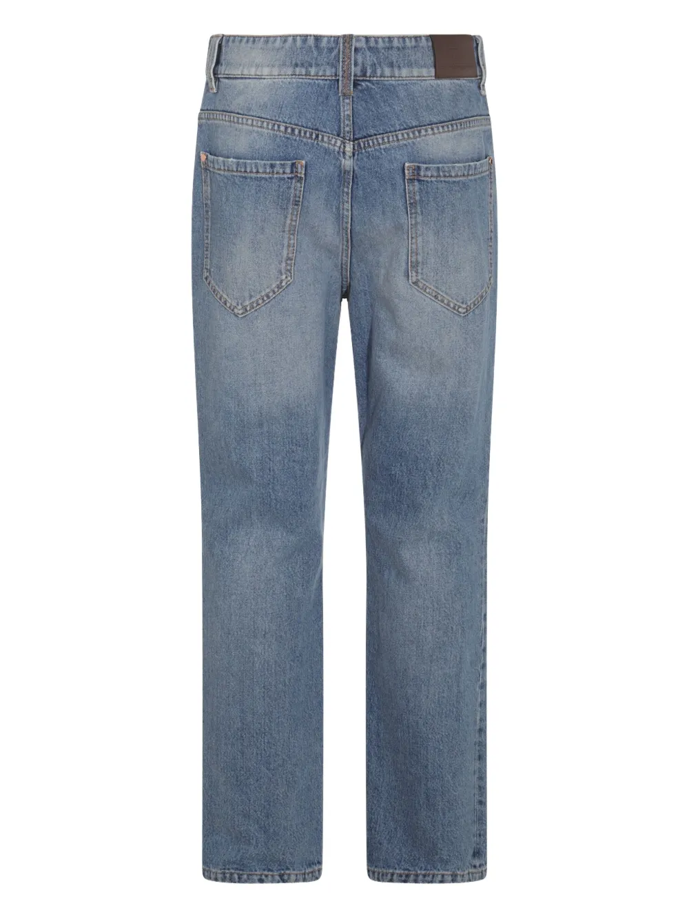 Brunello Cucinelli straight-leg jeans - Blauw
