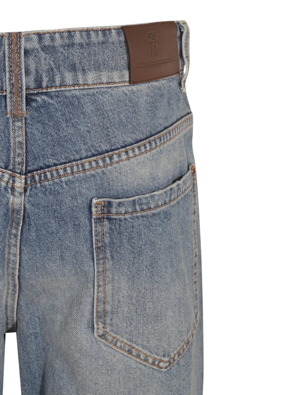 Brunello Cucinelli Straight jeans Blauw